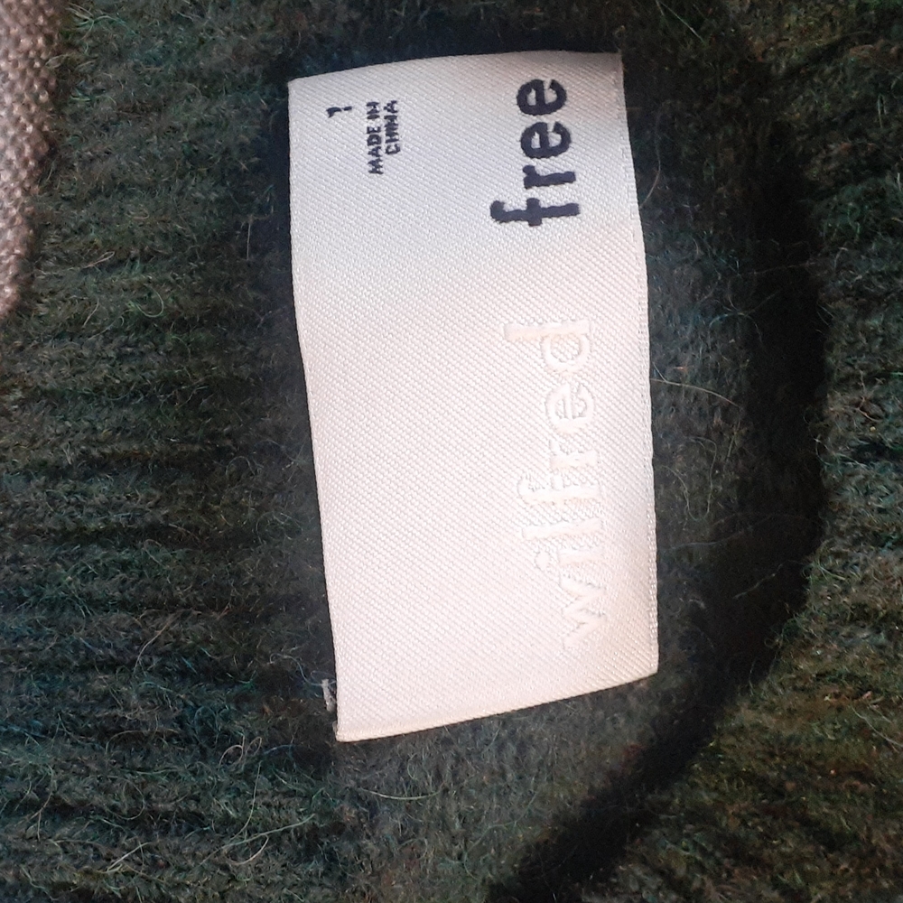 Aritizia Wilfred free women's crewneck pullover alpaca blend sweater siz… - Picture 11 of 13